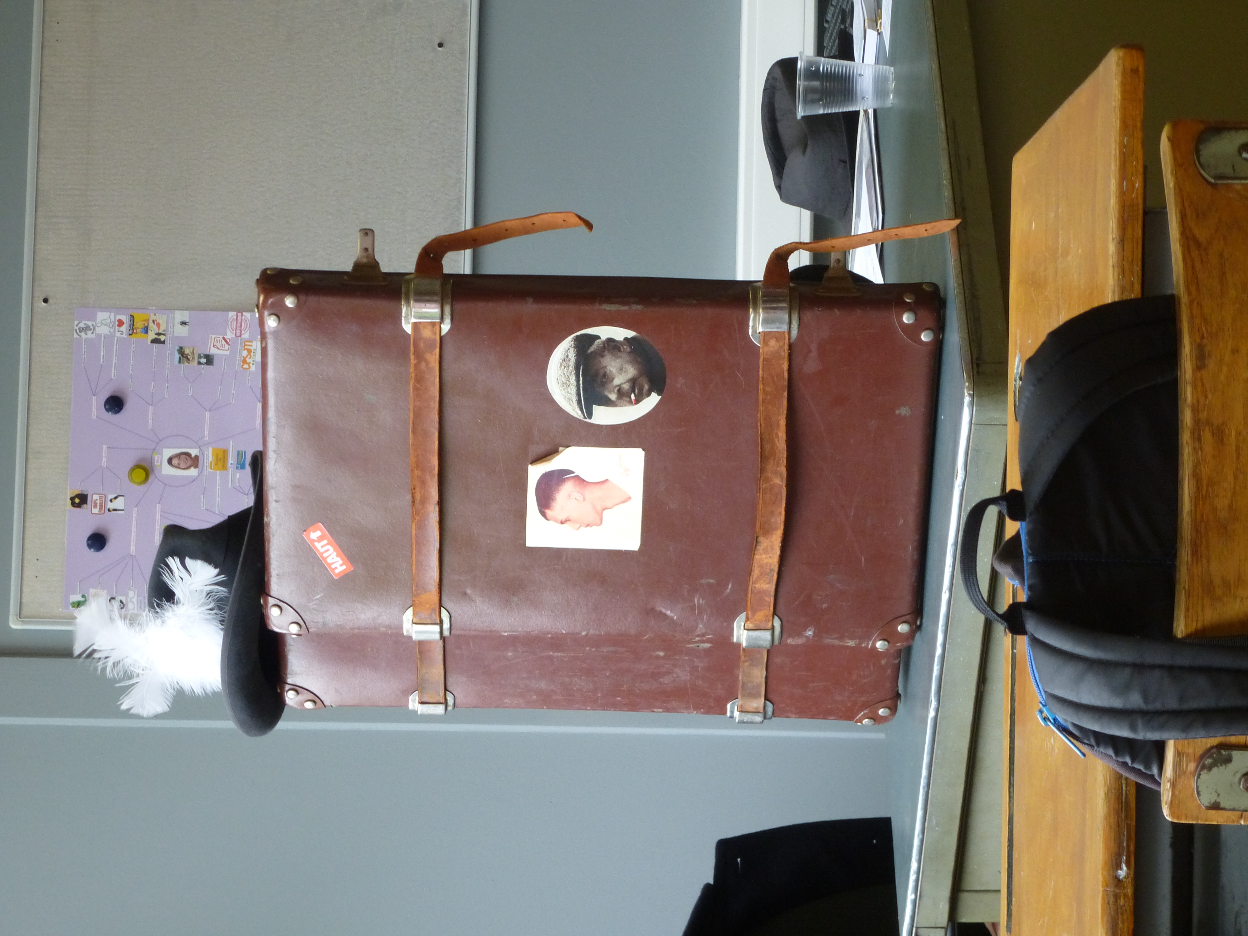 Scène de théâtre, symbole de la vocation